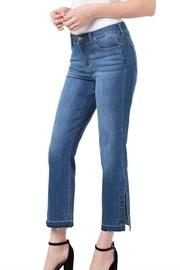  Dip-dye Side-slit Jean