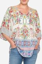  Bias Flower Top