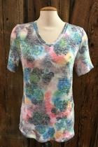  Floral Mix Top