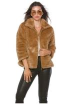  Fitted Fur Jacket