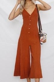  Coral Capri Jumpsuit