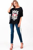  Eyelet Lace-up Rockstar Tee