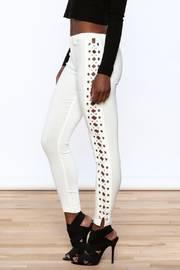  White Tie-up Pant
