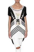  Black Tribeca Tunic