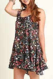  Black Floral Sundress