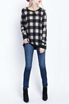  Mary Checked Sweater