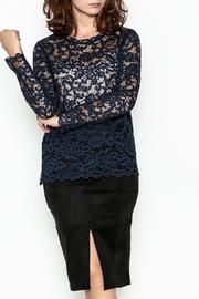  Long Lace Top