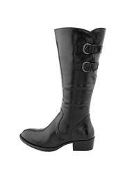  Berry Leather Boot