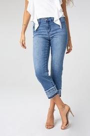 Eyelet Cuff Jeans