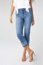  Eyelet Cuff Jeans