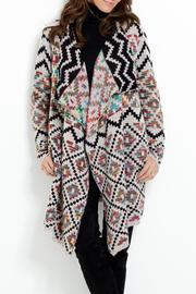  Aztec Wrap Cardigan