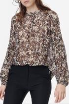  Silk Flower Blouse