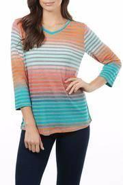  Rainbow Stripe Tee