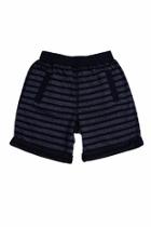  Black Stripe Shorts