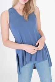  V Neck Hoodie Top