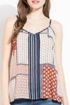  Patchwork Navy Tank