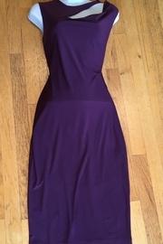  Plum Sheath Dress