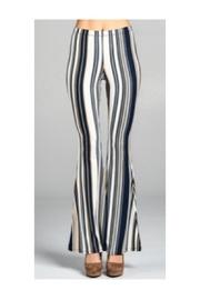  Navy/taupe Bell Bottoms