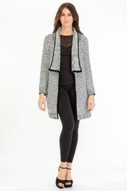 Stripe Shawl Cardigan