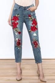  Embroidered Denim Jeans