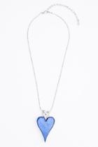  Blue Heart Necklace