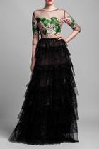  Tiered Evening Gown