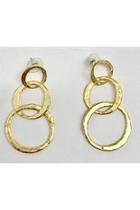  Symbol Gold Earring