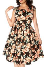  Retro Rose Dress