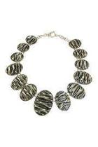  Corrugated Oval Necklace