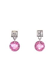  Sterling-silver Pink Earrings