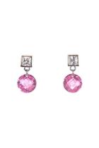  Sterling-silver Pink Earrings