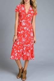  Red Floral Sundress