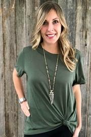  Olive Crew Tee