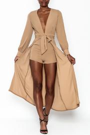  High Low Maxi Romper