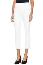  Fringe Tulip Hem Denim Pull-on Pant