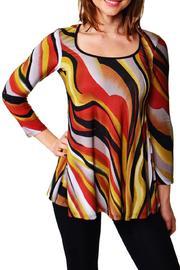  Watercolor Tunic Top