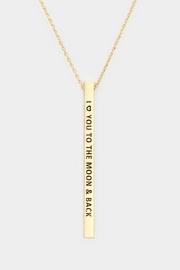  Inspirational Moon Necklace