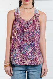  Ruffled Racerback Tank