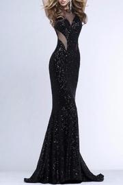  Long Black Gown