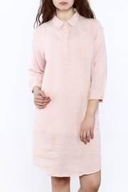  Ballet Pink Linen Dress