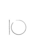  Large Pave Hoops