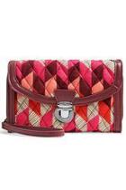  Bohemian Chevron Wristlet