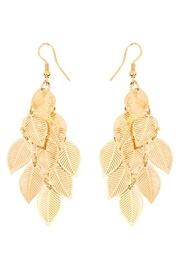  Filigree Layer Drop Earring