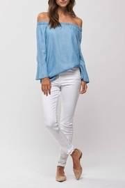  Blue Denim Top