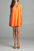  Sherbet Chiffon Dress