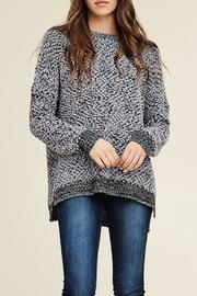  Contrasted Crew-neck Pullover