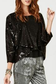  Crop Sequin Blazer