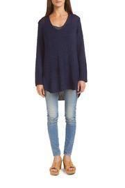  V Neck Tunic Top