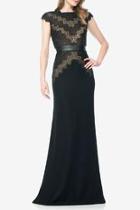  Black Gold Gown