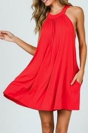  Halter Pocket Dress